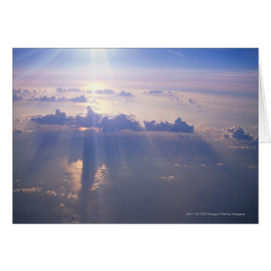 View above dense cloud