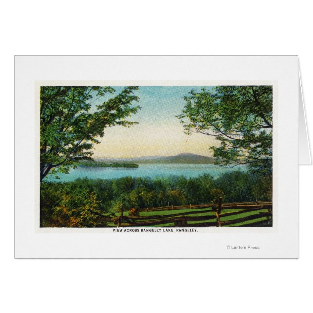 View Across Rangeley Lake (Front Horizontal)