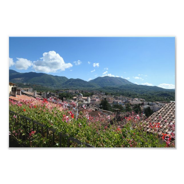 View Across Rotonda Photo Print (Front)
