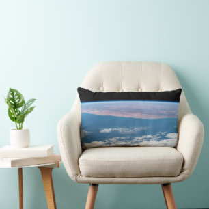 View Across The Southwest Coast Of Africa. Lumbar Pillow