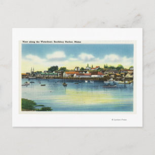 View Along the Waterfront Postcard