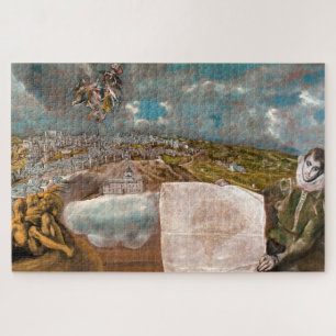 View and Plan of Toledo   El Greco   Jigsaw Puzzle