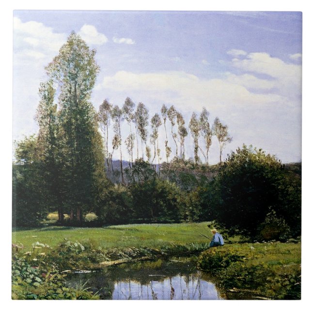 View at Rouelles le Havre,  Tile (Front)