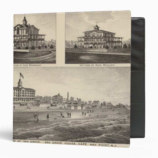 View at Sea Grove, Cape May Point Binder (Front/Inside)