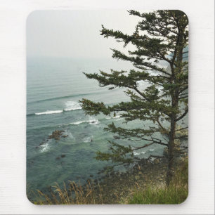 View at Simpson Reef Overlook, Oregon Coast Mouse Pad