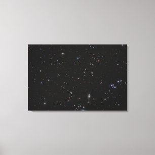 View Between The Pisces & Andromeda Constellations Canvas Print