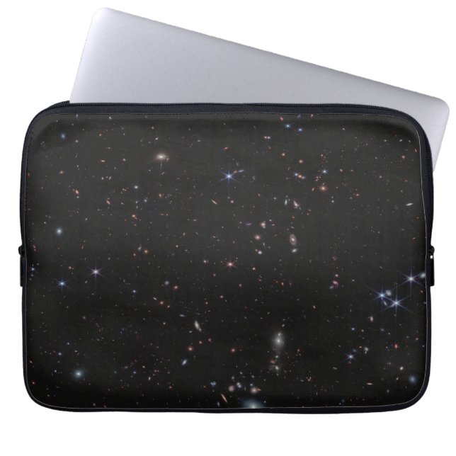 View Between The Pisces & Andromeda Constellations Laptop Sleeve (Front)
