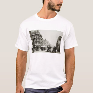 View down Oxford Street, London (b/w photo) T-Shirt