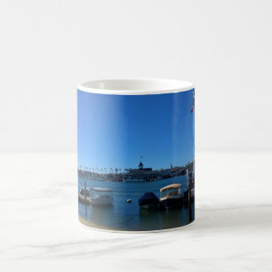 View from Balboa Island, Newport Beach, California Coffee Mug