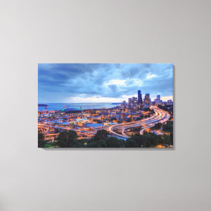 View from Beacon Hill, Pacific Med Centre Canvas Print