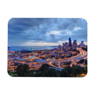 View from Beacon Hill, Pacific Med Centre Magnet