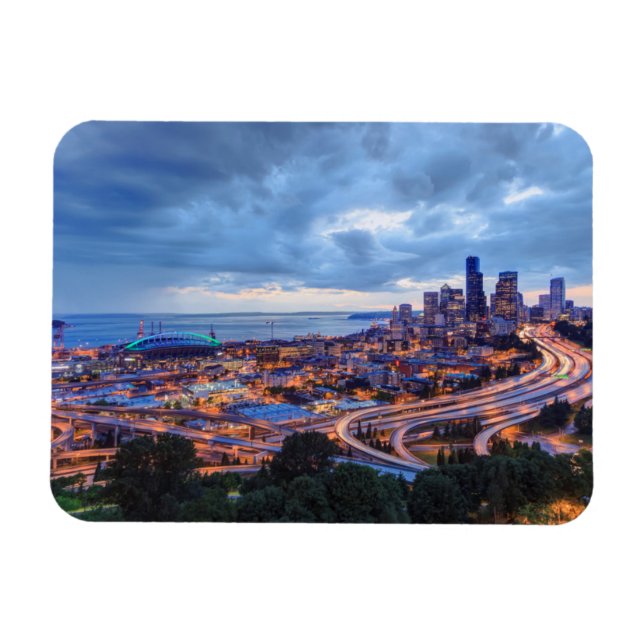 View from Beacon Hill, Pacific Med Centre Magnet (Horizontal)