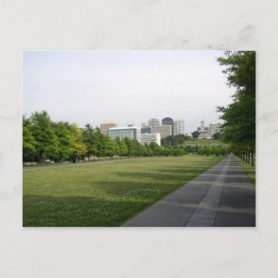 View from Bicentennial Mall, Nashville, TN Postcard