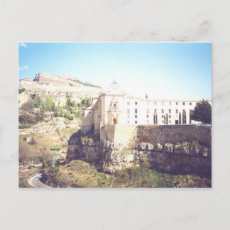 View From Bridge Cuenca Spain Postcard