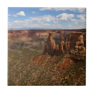 View from Canyon Rim Trail at Colorado Monument Tile