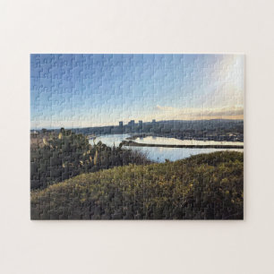 View from Castaways Park, Newport Beach, CA Jigsaw Puzzle