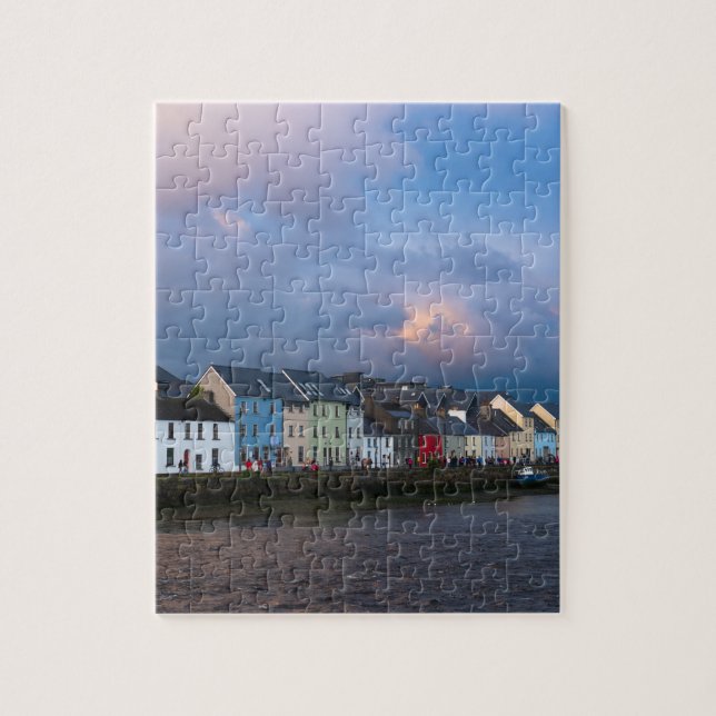 View from Claddagh of The Long Walk and Old Quays Jigsaw Puzzle (Vertical)
