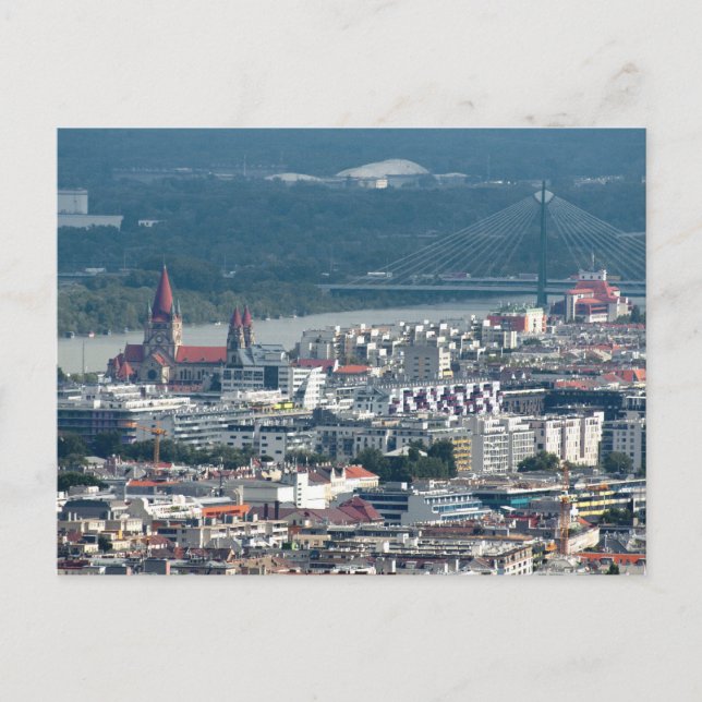 View from Cobenzl Postcard (Front)