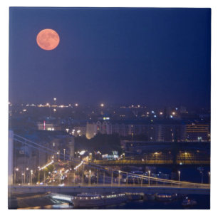 View from Fishermens Bastion next to Matyas Tile