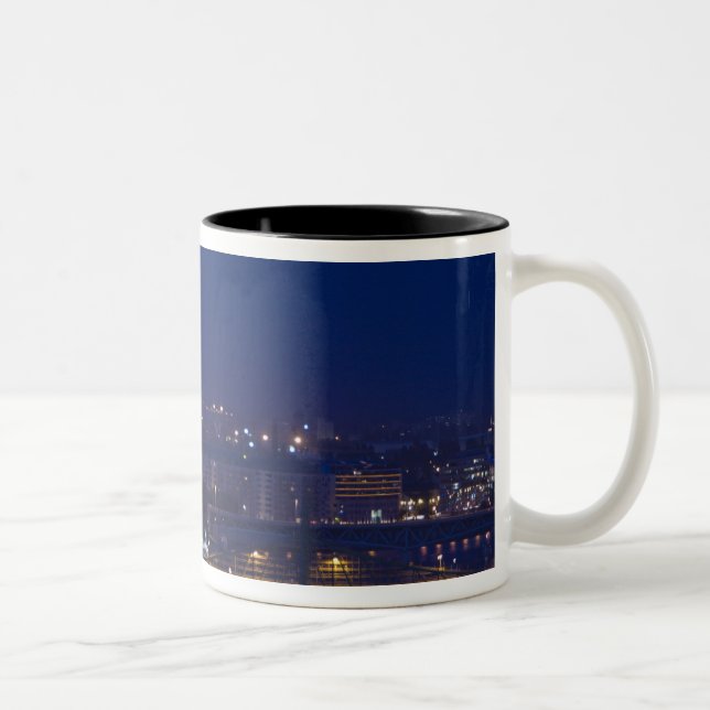 View from Fishermens Bastion next to Matyas Two-Tone Coffee Mug (Right)