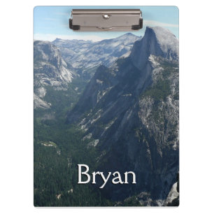 View from Glacier Point in Yosemite National Park Clipboard