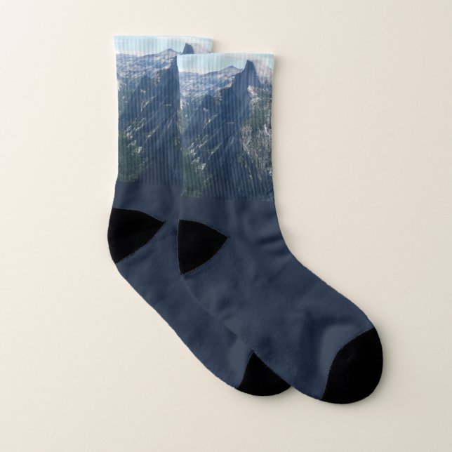 View from Glacier Point in Yosemite National Park Socks (Pair)