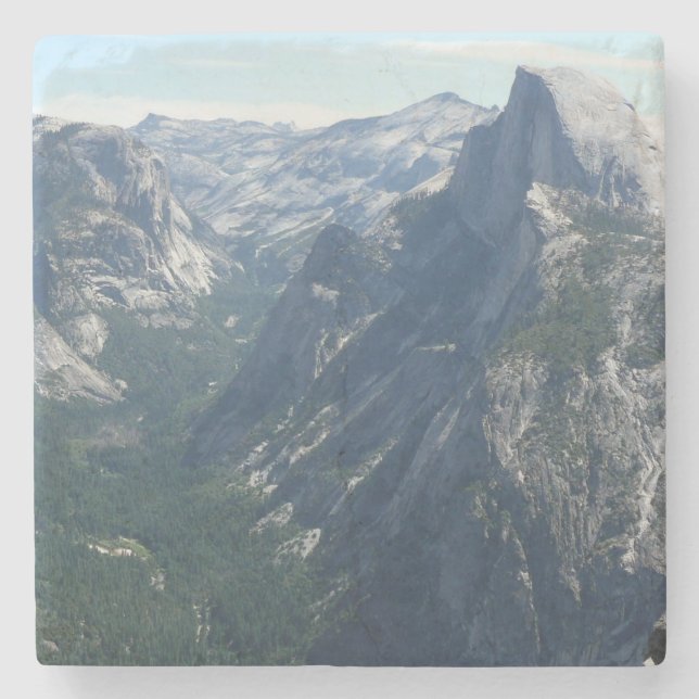 View from Glacier Point in Yosemite National Park Stone Coaster (Front)