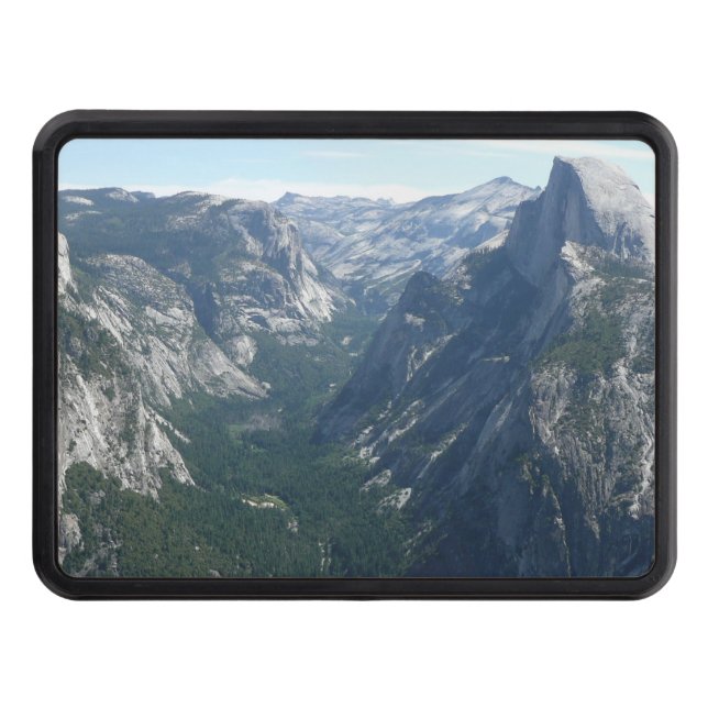 View from Glacier Point in Yosemite National Park Trailer Hitch Cover (Front)