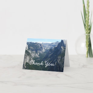View from Glacier Point Thank You Card