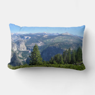View from Glacier Point, Yosemite, CA Lumbar Pillow