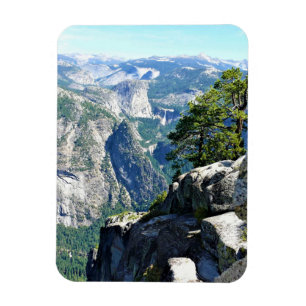 View from Glacier Point, Yosemite, CA Magnet