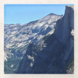 View from Glacier Point, Yosemite, California Glass Coaster