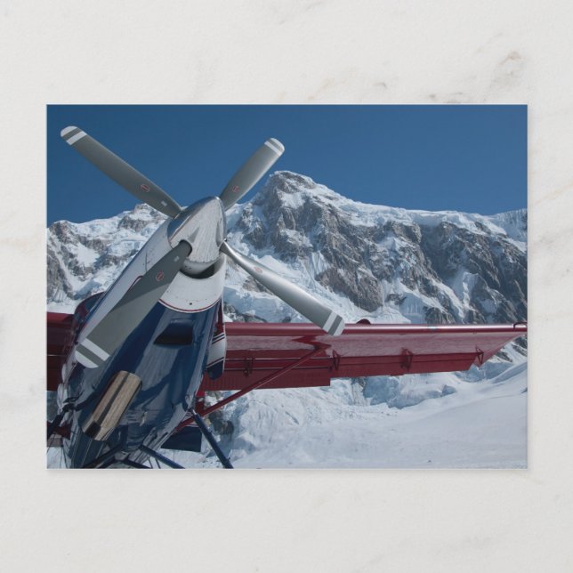 View from Glacier Postcard (Front)