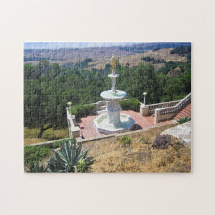 View from Hearst Castle, San Simeon, California Jigsaw Puzzle