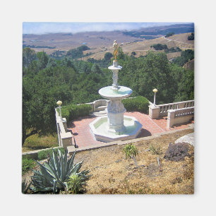 View from Hearst Castle, San Simeon, California Magnet