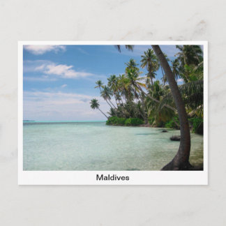 View from Hevaahulhudhoo Island Postcard