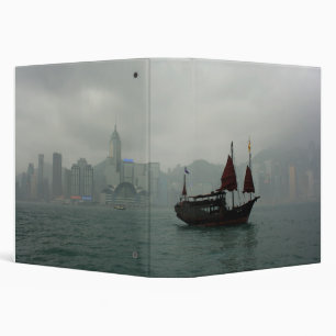 View from Kowloon towards Wan Chai, Hong Kong Binder