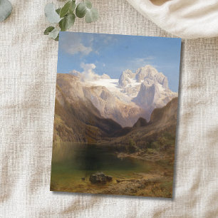 View from Lake Gosau to the Dachstein Postcard