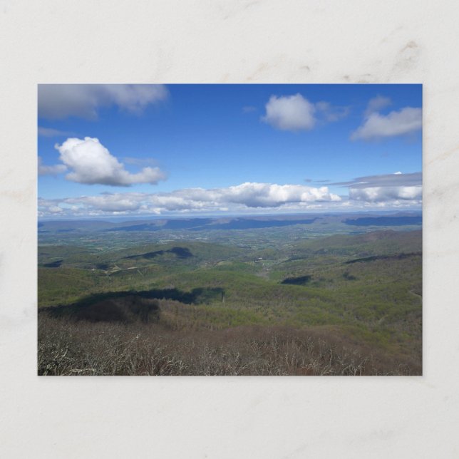 View from Mary's Rock Postcard (Front)