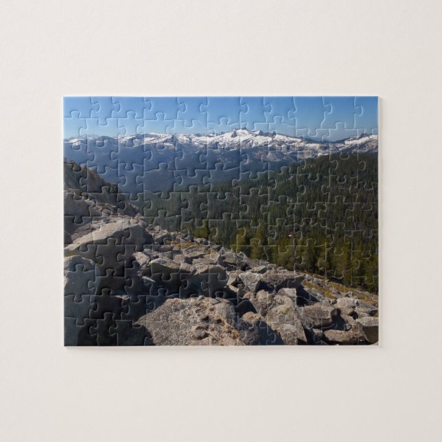 View from Mitchell Peak at Sequoia National Park Jigsaw Puzzle (Horizontal)