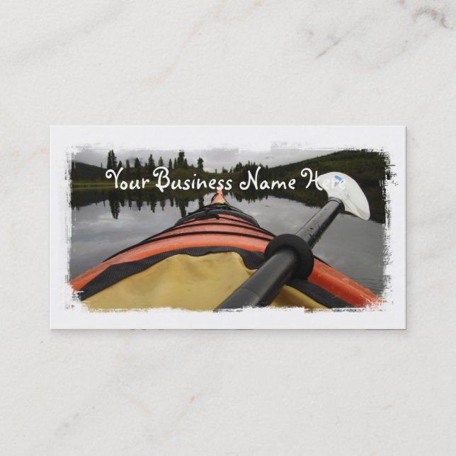 View From My Kayak Business Card (Front)