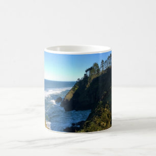 View from North Head Lighthouse, Washington Coffee Mug