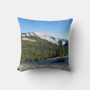 View from Olmstead Point, Yosemite, CA Throw Pillow