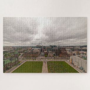 View from Parliament tower, Ottawa, Canada Jigsaw Puzzle
