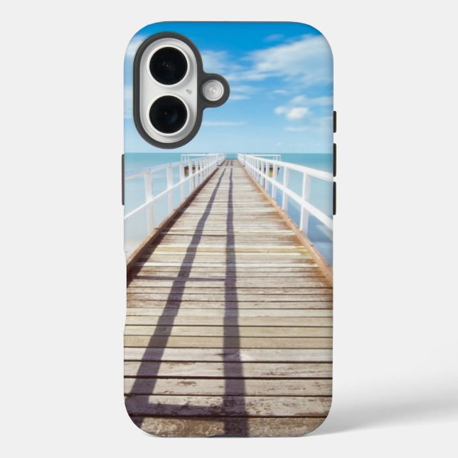 View from Pier Over Sea Case-Mate iPhone Case (Back)