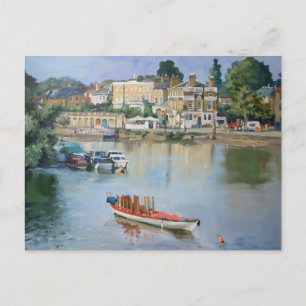 View from Richmond Bridge, Richmond-upon-Thames Postcard