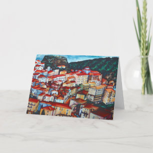 View from San Chirico, Italy Greeting Card