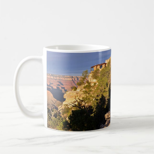 View from South Rim Grand Canyon National Park Coffee Mug (Left)