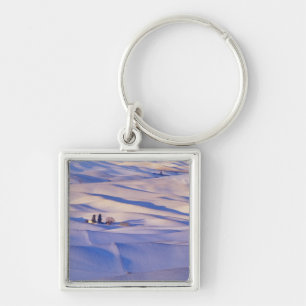 View from Steptoe Butte of rolling hills Keychain