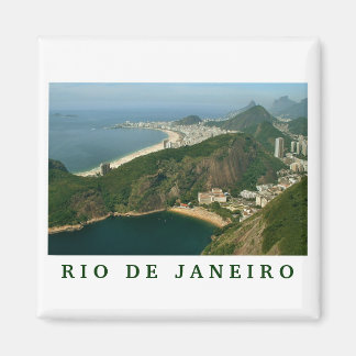 "View from Sugar Loaf, Rio de Janeiro" magnet